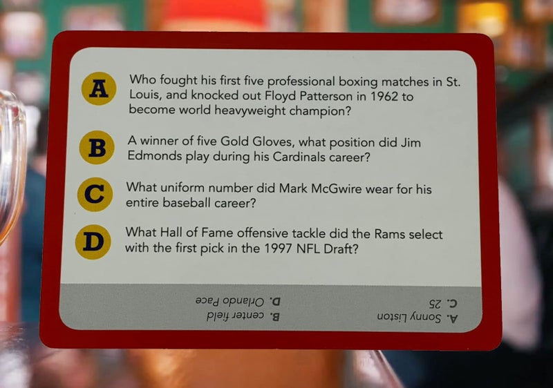 You Gotta Know St. Louis - Sports Trivia Game - Image 4
